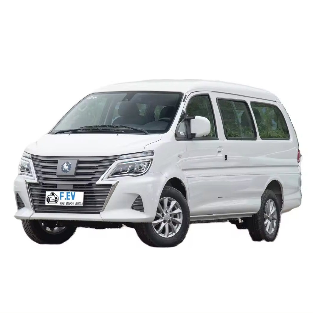 Low Price Sale Second Hand Dongfeng Lingzhi M5 EV 9 Seater Passnger Mini Bus 122PS 410KM Range Rwd New Energy Used Cars